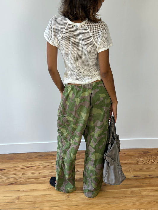 Vintage military trousers (reversible)