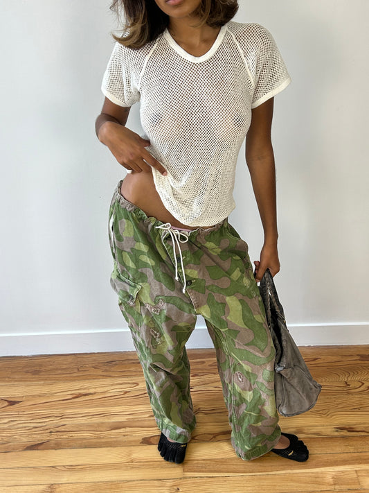 Vintage military trousers (reversible)